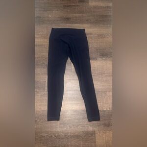 Lululemon Athletica Navy Blue Leggings Activewear Size 10